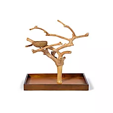 Prevue Pet Products Coffeawood Java Tree Minis Medium Table Top Playstand for Pet Birds