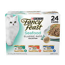 Fancy Feast?  All Life Stages Cat Wet Food - Classic Pate, Seafood, Variety Pack, 3 OZ