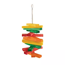All Living Things® Spinning Fan Bird Bird Toy - Chew Toy for Large & Extra Large Pet Birds