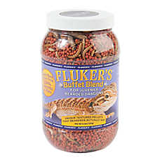 Fluker's? Buffet Blend for Bearded Dragons - Bearded Dragon Reptile Food - 4.4-8.5 oz
