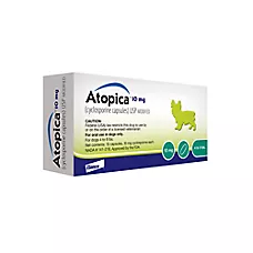 Atopica (Cyclosporine Modified) Capsules for Dogs, 4-9 lbs, 10 mg, 15 Count
