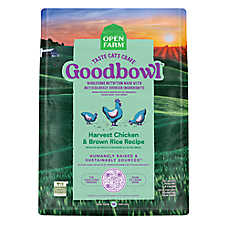 Open Farm Goodbowl With Grain All Life Stages Dry Cat Food - Natural, Humanely Raised, Chicken