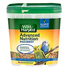 Wild Harvest® Advanced Nutrition Parakeet Food - Daily Diet