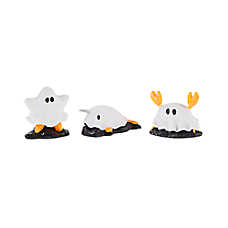 Thrills & Chills? Sea Animal Ghost Mini Aquarium Ornaments - 3 Count