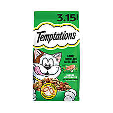 Temptations Adult Complete Nutrition Dry Cat Food - Seafood Medley