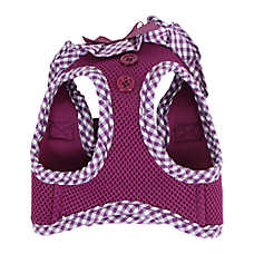 Puppia? Vivien Gingham Ruffle Air-Mesh Step-In Dog Harness