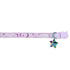 Whisker City? Purple Moons Cat Collar, Easy Release Cat Collar, Breakaway Collar, Kitten, Lavender