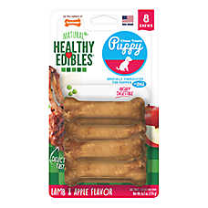 Nylabone? Healthy Edibles? Puppy Treats - 8 Pack