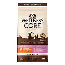 Wellness? CORE? Kitten Dry Cat Food - Natural, Grain Free, Turkey & Chicken