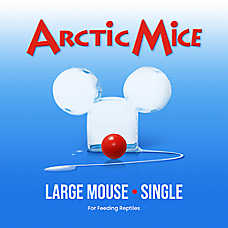 Arctic Mice Frozen Large Mice - Snake Food - 1-15 ct
