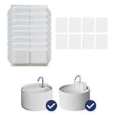 PawsPik Dog & Cat Ceramic Water Fountain Replacement Filters