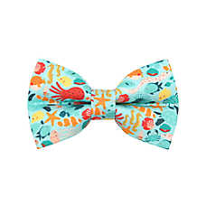 Made By Cleo? Ocean Life Beach Cat Bow Tie
