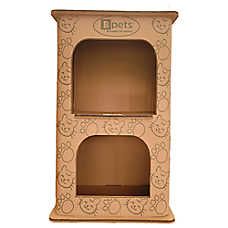 PetPro 2-Floor Cardboard Cat House