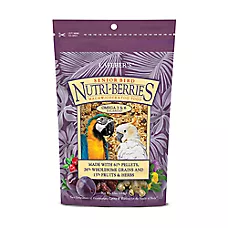Lafeber's Senior Bird Nutri-Berries Macaw & Cockatoo Food - Foraging Bird Food