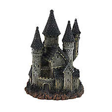 Top Fin? Aquarium Decor - Dark Castle - Fish Tank Decor - Small