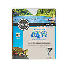 Thrive? Golden Light Splashproof Basking Spot - Basking Heat Bulb - 50-75W