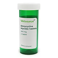 Doxycycline Hyclate Tablets - 100 mg - Single Tablet