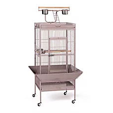 Prevue Pet Products Wrought Iron Select Bird Cage - Pink for Medium Birds