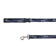Top Paw? Camo Dog Leash, Blue Dog Leash, Soft Handle Dog Leash, Neoprene Handle, 4' Long