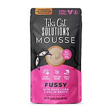 Tiki Cat® Solutions&trade; Mousse Wet Cat Food - Fussy, 2.4 Oz