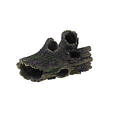 Top Fin? Log Swim Through Aquarium Ornament - Fish Tank Decor - Medium