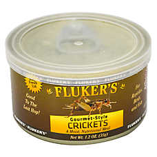 Fluker's? Gourmet Style Crickets - Reptile Food Treat - 1.2 oz