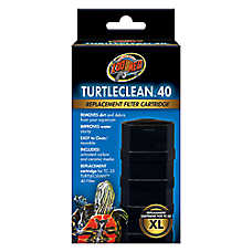Zoo Med Turtle Clean 40 Replacement Cartridge Aquatic Reptile Turtle Filter Media