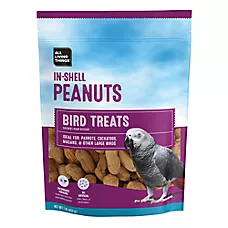All Living Things® Whole in Shell Peanut Medium & Large Bird Treats - Pet Bird Treats - 16oz