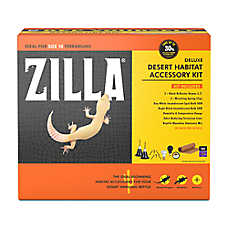 Zilla? Desert Habitat Accessory Kit - Desert Terrarium Accessory Kit