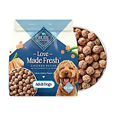 Blue Buffalo Love Made Fresh Adult Fresh Dog Food - Chicken Cooked Meatball