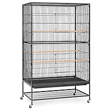 Prevue Pet Products Wrought Iron Flight Pet Bird Cage for Large Birds