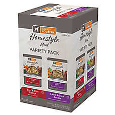 Simply Nourish Homestyle Adult Wet Dog Food - Variety Pack