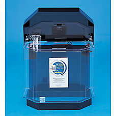 Clear-For-Life UniQuarium 12 Gallon Flat Back Hexagon Aquarium Acrylic Fish Tank