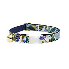 Made By Cleo? Indigo Garden Floral Breakaway Cat Collar