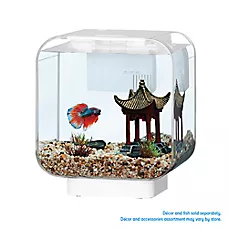 Top Fin® Clear Vivid View Aquarium - Fish Tank Aquarium - 3 Gallon