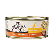 Wellness? CORE? Indoor Adult Cat Wet Food - Natural, Grain Free, Pate, 5.5 Oz