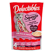 Hartz Delectables Squeeze Up Lickable Kitten Treat - 4 CT, 2 OZ