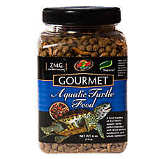 Zoo Med Gourmet Aquatic Turtle Food - Reptile Turtle Diet - 6-12 oz