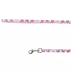 Top Paw庐 Princess Dog Leash, Pink Dog Leash, Walking Dog Leash, 6' Long 5/8" Wide