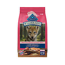 Blue Buffalo Wilderness High Protein, Salmon Puppy Dry Dog Food