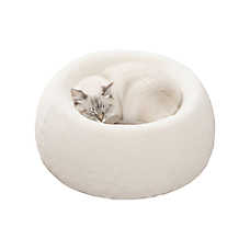 PawsPik Cat & Dog Perfect Comfort Orthopedic Faux Rabbit Fur Memory Foam Bed