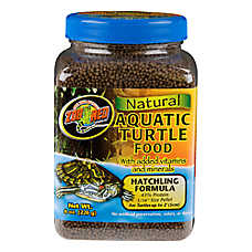 Zoo Med Hatchiling Formula Natural Aquatic Turtle Food - Baby Aquatic Turtle Food - 8 oz