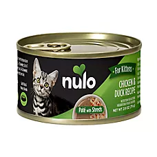 Nulo for Kittens Wet Cat Food - Natural, Pate with Shreds, 2.8oz