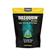 Nutramax Dasuquin with MSM for Large Dogs 60lbs and Over, Joint Supplement, Soft Chews, 150 Count
