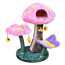 Catry 31-in Wonderland 3-Level Cat Tree